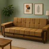 Velvety Luxe Sofa Cum Bed