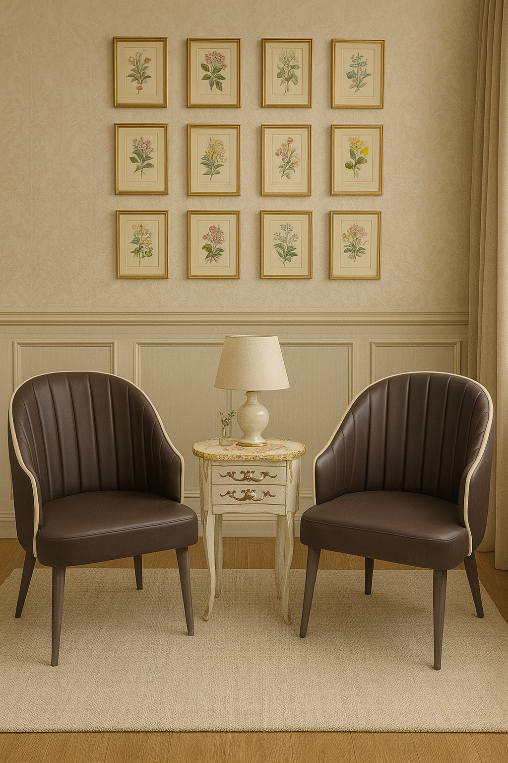 Mocha Leather Chair