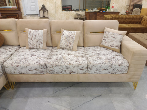 Floral Bliss Corner Sofa
