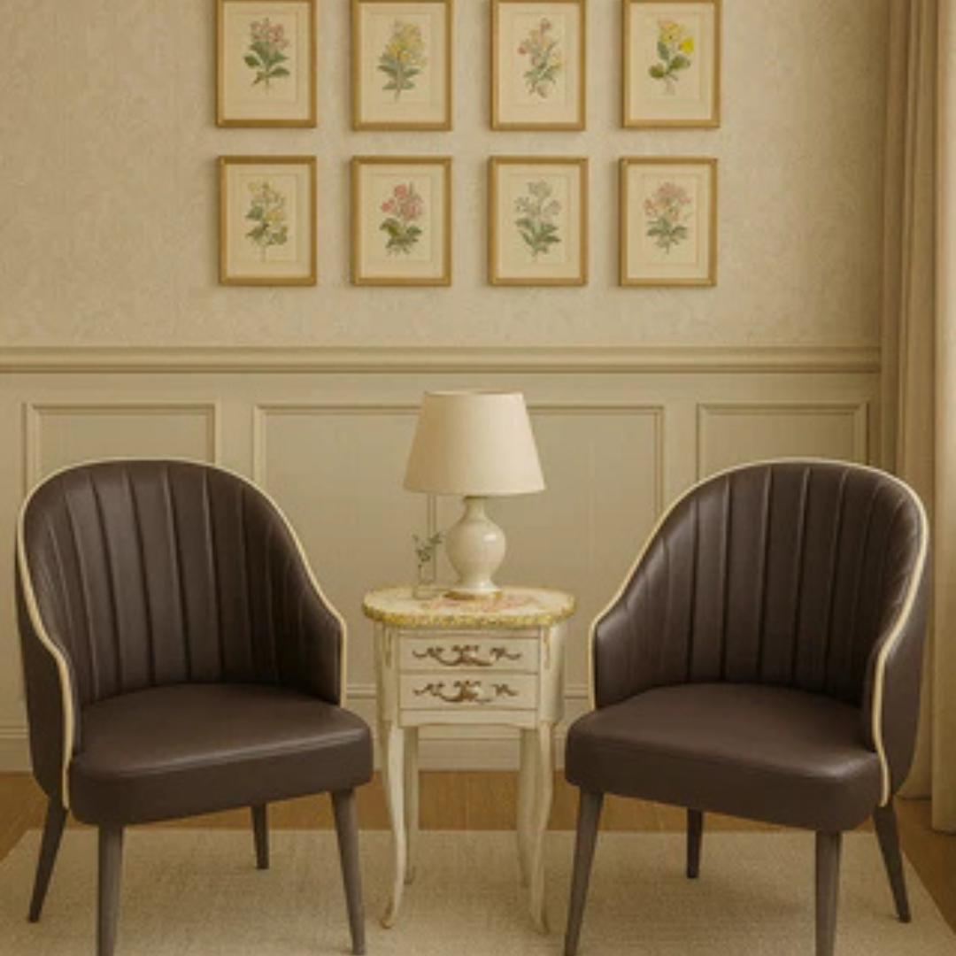Mocha Leather Chair