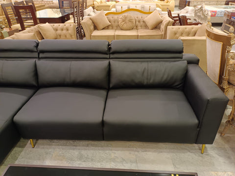Luxe Leather Corner Sofa