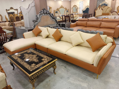 Elara Leather Lounge